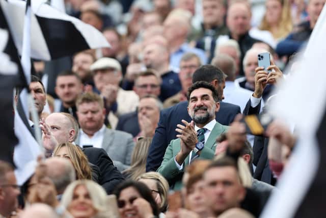 Newcastle United non executive and PIF governor Yasir Al-Rumayyan.  (Photo by Clive Brunskill/Getty Images)