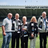 The Newcastle United fans were given a special welcome at St James’ Park (Image: Getty Images)