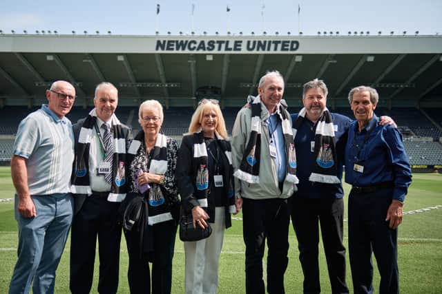 The Newcastle United fans were given a special welcome at St James’ Park (Image: Getty Images)