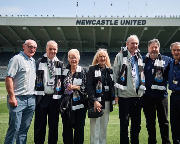 The Newcastle United fans were given a special welcome at St James’ Park (Image: Getty Images)