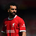 Liverpool star Mohamed Salah. (Photo by PETER POWELL/AFP via Getty Images)