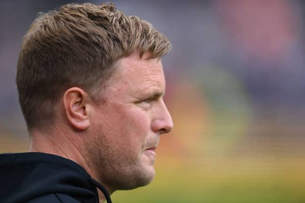 Newcastle United head coach Eddie Howe. (Photo by Stu Forster/Getty Images)
