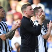 Newcastle United head coach Eddie Howe.