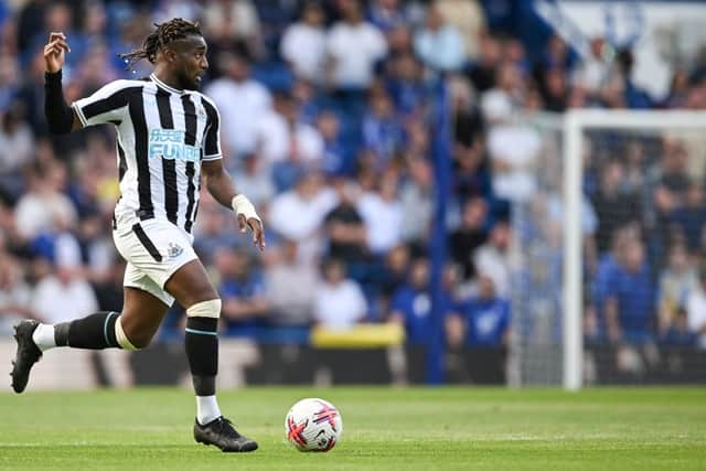 Newcastle United's Allan Saint-Maximin.