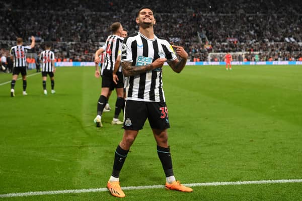 Newcastle United midfielder Bruno Guimaraes. (Photo by Stu Forster/Getty Images)