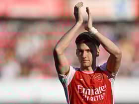 Arsenal left-back Kieran Tierney.  
