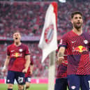 RB Leipzig midfielder Dominik Szoboszlai is a target for Newcastle United. (Photo by Alex Grimm/Getty Images)
