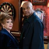 George Knight is Elaine Peacock's partner