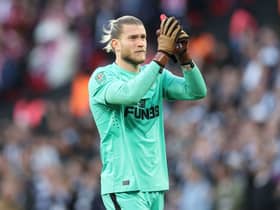 Former Liverpool goalkeeper Loris Karius. (Photo by ADRIAN DENNIS/AFP via Getty Images)