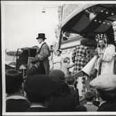 Performers of all descriptions came to the Hoppings to entertain the people of Newcastle, 1940’s