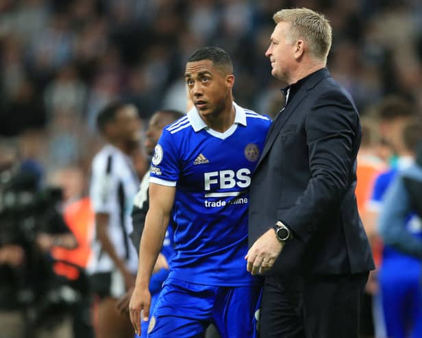 Leicester City have confirmed Youri Tielemans’ release. (Photo by LINDSEY PARNABY/AFP via Getty Images)