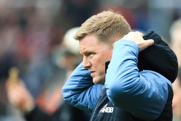 Newcastle United manager Eddie Howe
