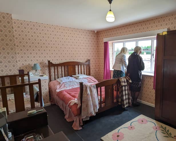 =Linda Gilmore and Brenda O’Neill’s childhood home won a public vote to be copied after being nominated on behalf of their mother Esther Gibbon.