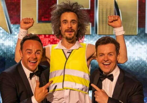 Ant and Dec with Britain’s Got Talent winner Viggo Venn. (Picture: Instagram/@ antanddec)