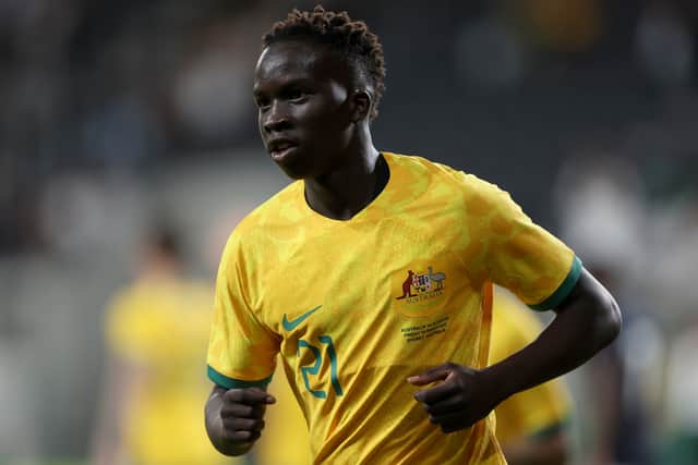 Garang Kuol won’t be short of suitors this summer. (Photo by Mark Kolbe/Getty Images)