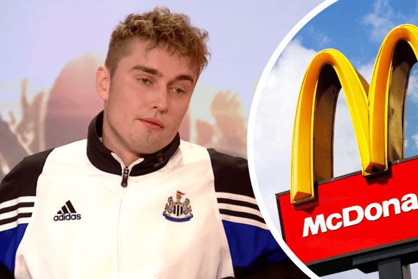 Sam Fender knows the best hangover cure is a McDonald’s (Image: BBC / Adobe Stock)