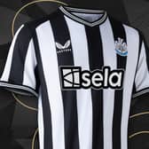 Newcastle United’s new look 2023/24 home kit.