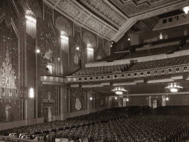 View inside the auditorium at the Paramount Theatre, Pilgrim Street, Newcastle upon Tyne, September 1931 (TWAM ref. DX1677/1/1).