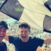 Ant and Dec in the crowd at Sam Fender’s St James’ Park gig. (Picture: Instagram/@ antanddec)