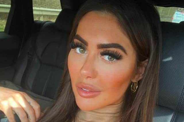 Geordie Shore star Chloe Ferry has revealed her dissolved lips. (Picture: Instagram/@ chloegshore1)