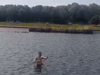 Crazy Newcastle fan recreates iconic Peter Andre video in Killingworth Lake as Champions League celebration