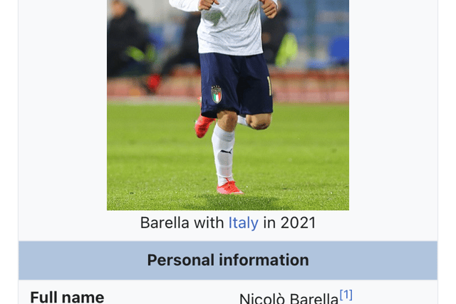 Nicolò Barella - Wikipedia