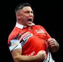 Gerwyn Price will line up as part of the week's final quarter final matchup. Credit: Getty