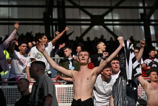 Newcastle United fans will finish the season at the Gtech Community Stadium (Image: Getty Images)