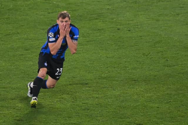 Inter Milan midfielder Nicolo Barella is a target for Newcastle United. (Photo by BULENT KILIC/AFP via Getty Images)