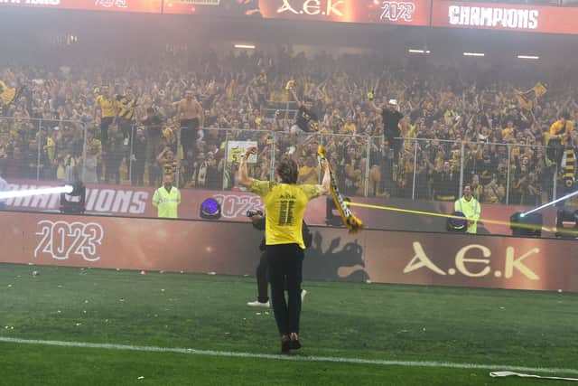 AEK Athens are in the qualifying round for the Champions League (Image: Getty Images)