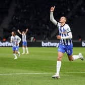 Hertha Berlin forward Derry Scherhant.  (Photo by Maja Hitij/Getty Images)