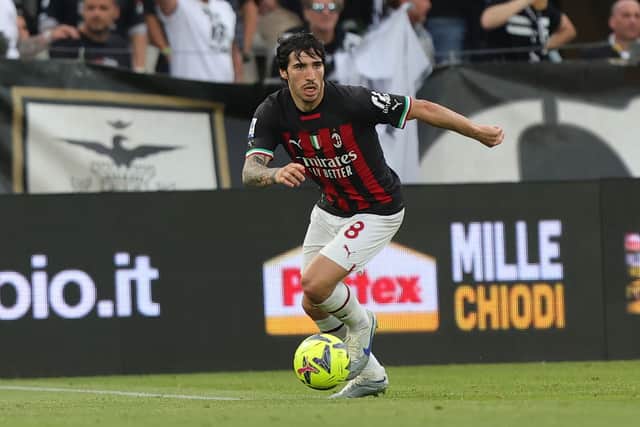 Sandro Tonali is a robust midfielder (Image: Getty Images)