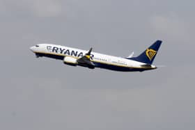 Ryanair celebrates 20 years of operations at Newcastle International Airport. Photo: Belga/AFP via Getty Images.