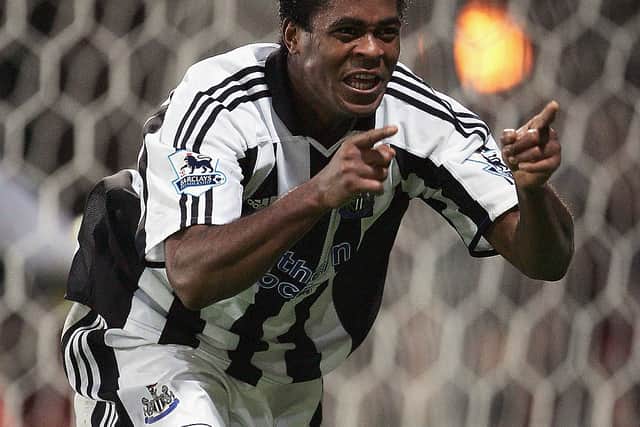 Former Newcastle United striker Patrick Kluivert.  (Photo by Phil Cole/Getty Images)