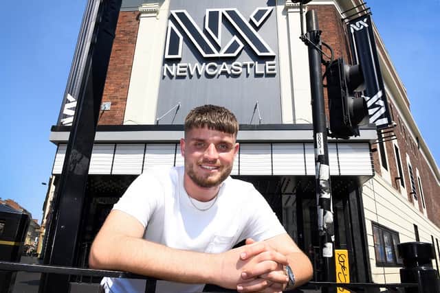 Jamie Coles, who has landed his dream role at NX, Newcastle.