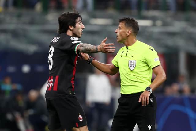 Sandro Tonali holds the number eight at AC Milan (Image: Getty Images)