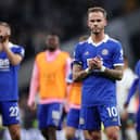 Leicester City and England midfielder James Maddison.  (Photo by Ryan Pierse/Getty Images)