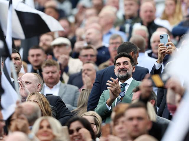 Newcastle United chairman Yasir Al-Rumayyan at St James' Park. (Pic: Getty Images)