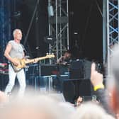 Sting performing at Scarborough on Sunday, June 25.