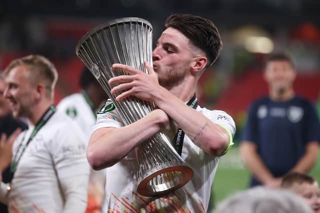 Arsenal are nearing a deal to sign Declan Rice from West Ham (Image: Getty Images)