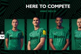 Newcastle United have unveiled their away kit for the 2023-24 Premier League season. (Credit: Newcastle United)