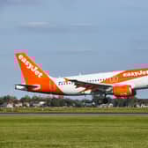 An easyJet plane travelling from the UK was forced to make an emergency landing