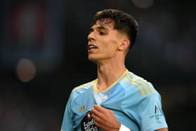 Celta Vigo midfielder Gabri Veiga. (Photo by Octavio Passos/Getty Images)