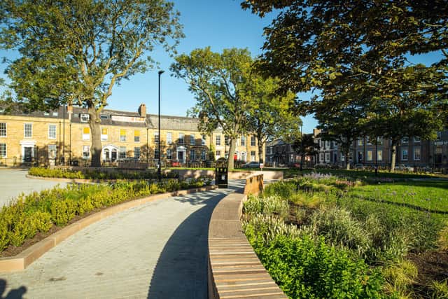 Northumberland Square in North Shields. Photo: North Tyneside Council. 