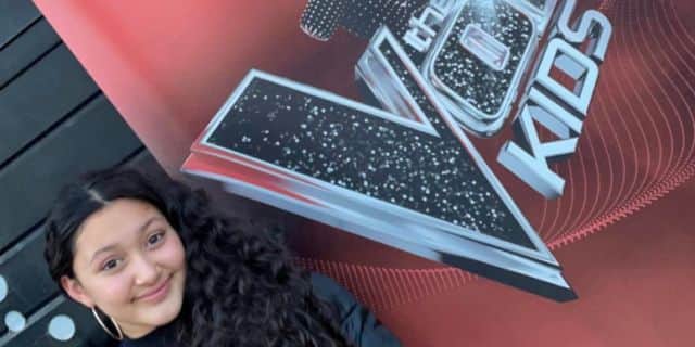 Yazmin will appear on The Voice Kids this Saturday, July 8.