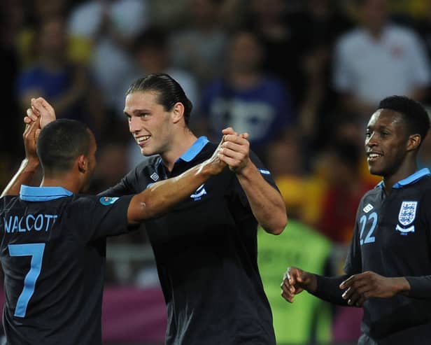 Andy Carroll and Theo Walcott teamed up at Euro 2012 for England (Image: Getty Images)