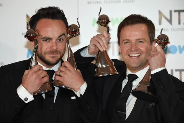 Ant and Dec have won the Best Presenter award at the NTA’s for the past 21 years.