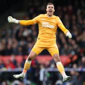 Newcastle United goalkeeper Karl Darlow. (Photo by Julian Finney/Getty Images)