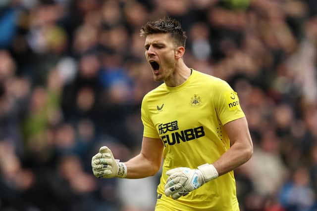 Newcastle United goalkeeper Nick Pope.  (Photo by Matt McNulty/Getty Images)