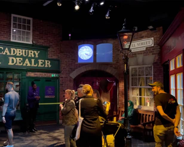 Replica of John Cadbury’s shop in Birmingham’s Bull Street at Cadbury World
